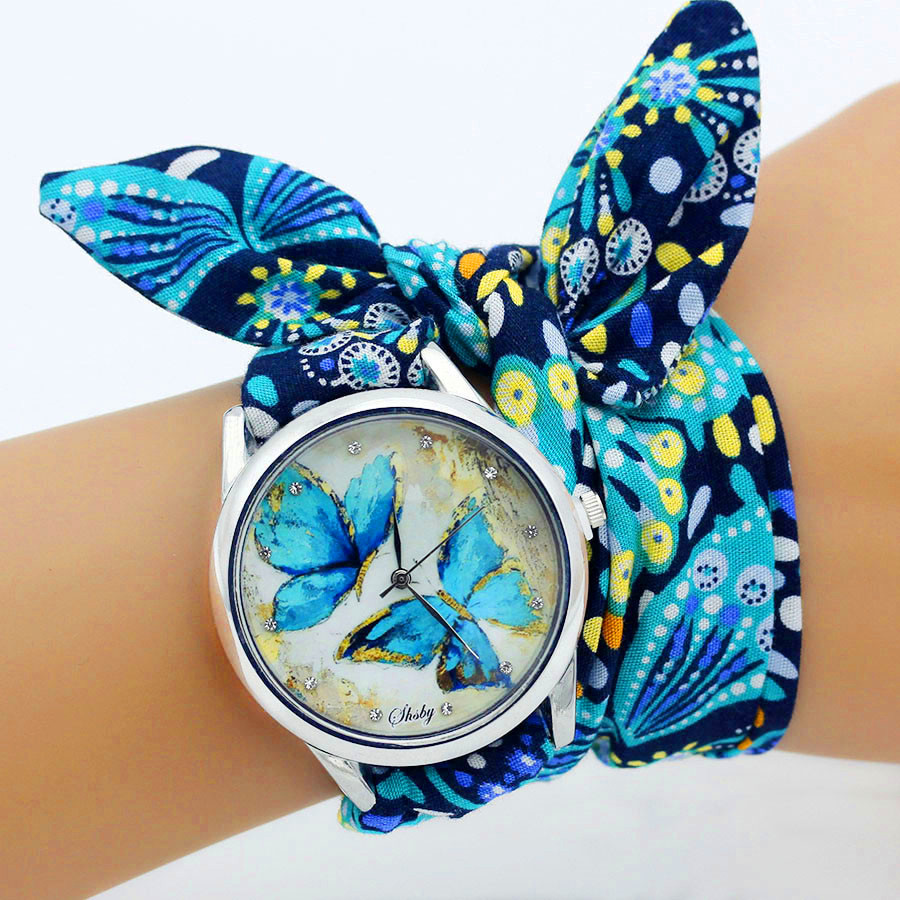 Shsby New Ladies Cloth Wristwa - Women'S Fashion From The 60S recension och pris